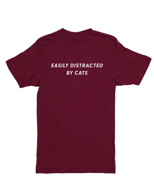 Unisex | Easily Distracted Cat | Crew - Arm The Animals Clothing Co.