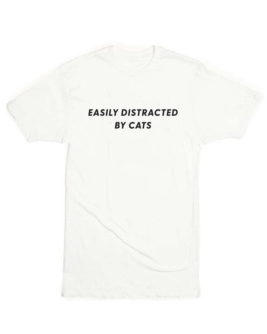 Unisex | Easily Distracted Cat | Crew - Arm The Animals Clothing Co.