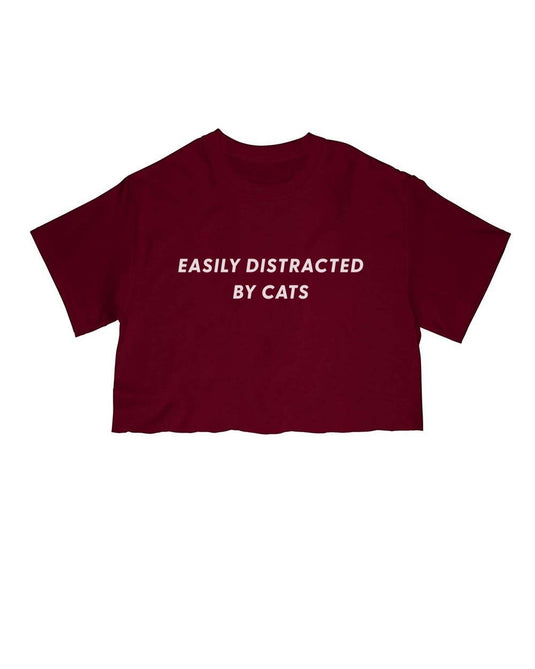 Unisex | Easily Distracted Cat | Cut Tee - Arm The Animals Clothing Co.