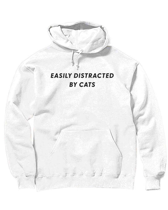 Unisex | Easily Distracted Cat | Hoodie - Arm The Animals Clothing Co.