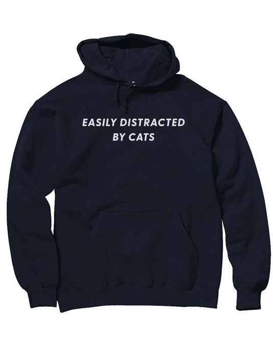 Unisex | Easily Distracted Cat | Hoodie - Arm The Animals Clothing Co.