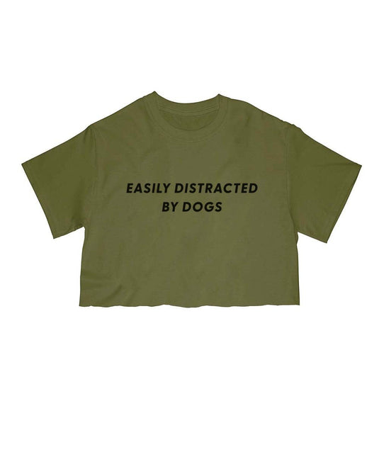Unisex | Easily Distracted Dog | Cut Tee - Arm The Animals Clothing Co.