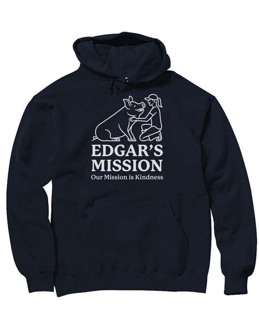 Unisex | Edgar's Mission Logo | Hoodie - Arm The Animals Clothing Co.