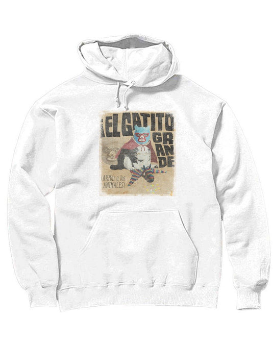 Unisex | El Gatito Grande | Hoodie - Arm The Animals Clothing Co.