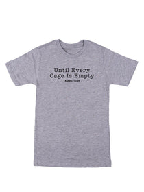 Unisex | Empty Every Cage | Crew - Arm The Animals Clothing Co.