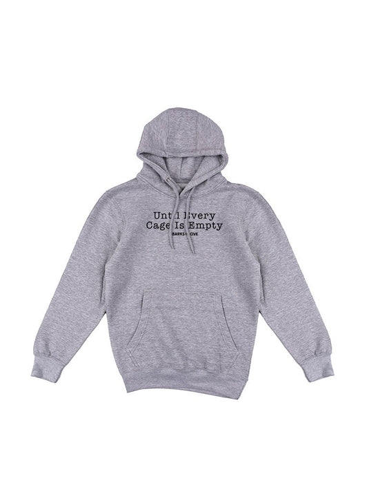 Unisex | Empty Every Cage | Hoodie - Arm The Animals Clothing Co.