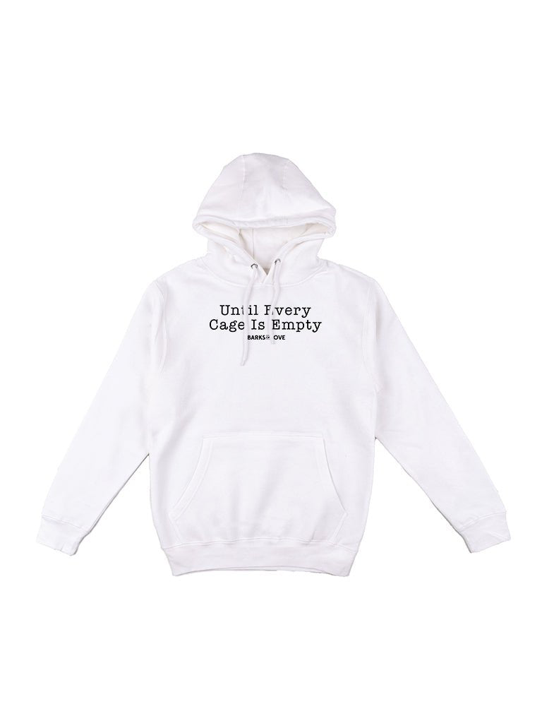Load image into Gallery viewer, Unisex | Empty Every Cage | Hoodie - Arm The Animals Clothing Co.

