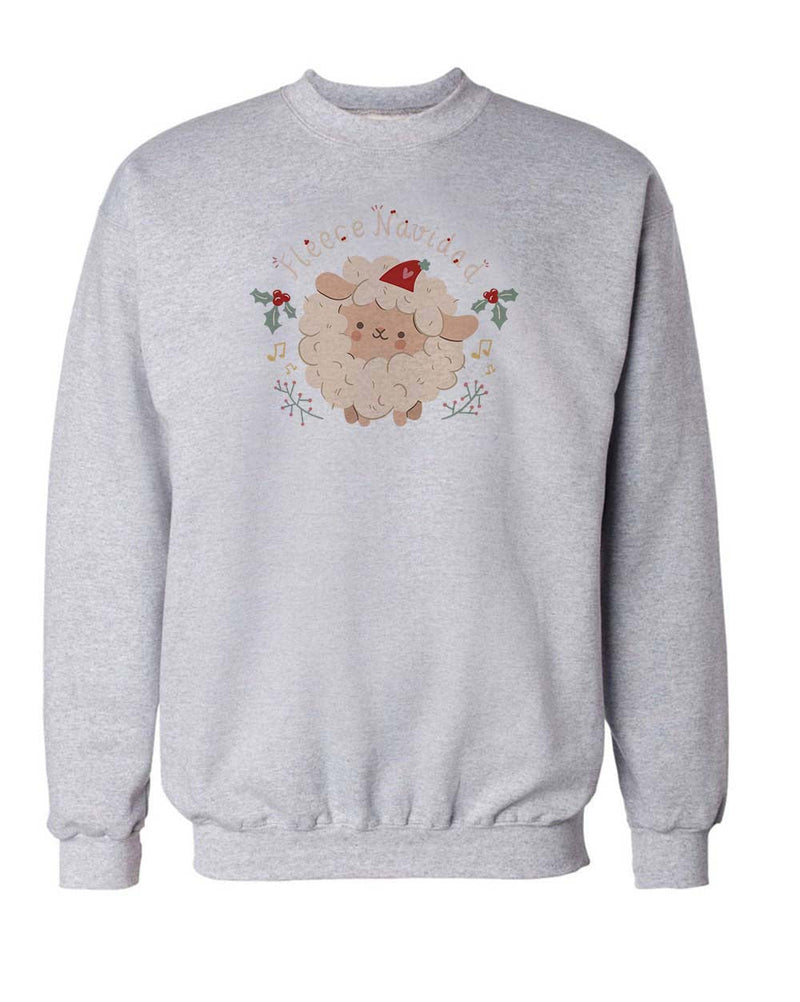 Load image into Gallery viewer, Unisex | Fleece Navidad | Crewneck Sweatshirt - Arm The Animals Clothing LLC
