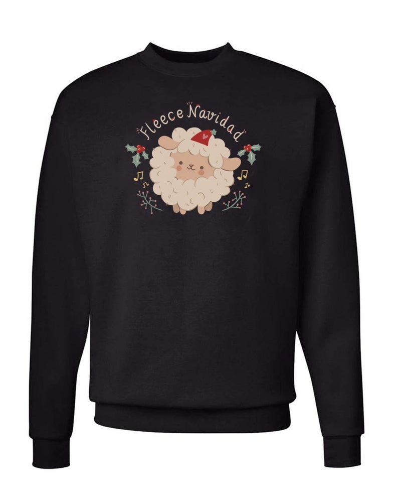 Load image into Gallery viewer, Unisex | Fleece Navidad | Crewneck Sweatshirt - Arm The Animals Clothing LLC
