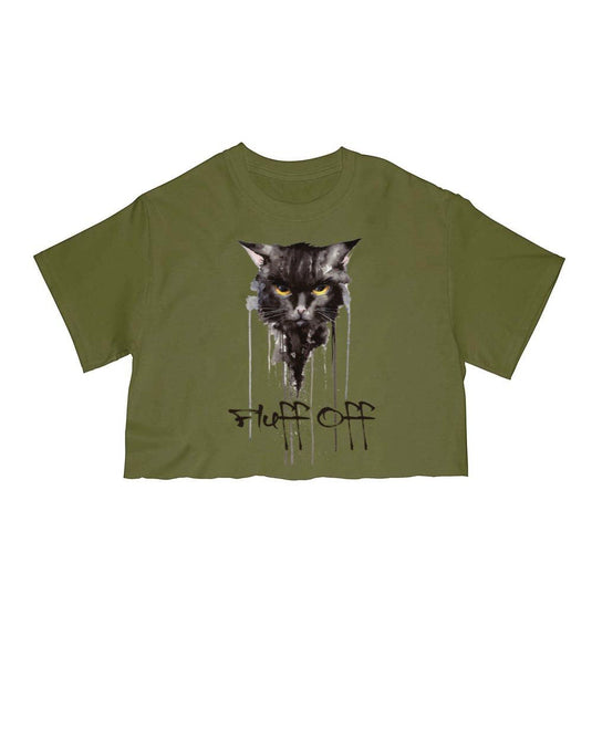 Unisex | Fluff Off | Cut Tee - Arm The Animals Clothing Co.