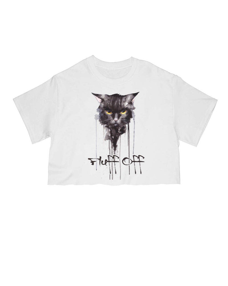 Load image into Gallery viewer, Unisex | Fluff Off | Cut Tee - Arm The Animals Clothing Co.
