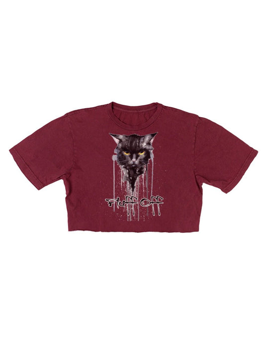 Unisex | Fluff Off | Cut Tee - Arm The Animals Clothing Co.