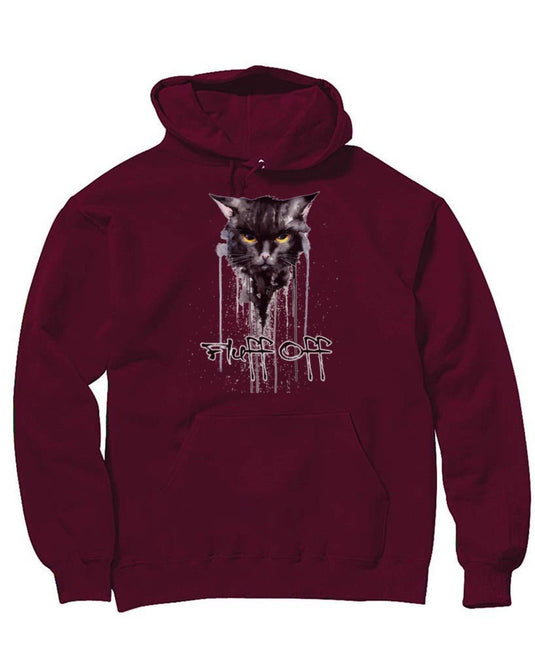 Unisex | Fluff Off | Hoodie - Arm The Animals Clothing Co.