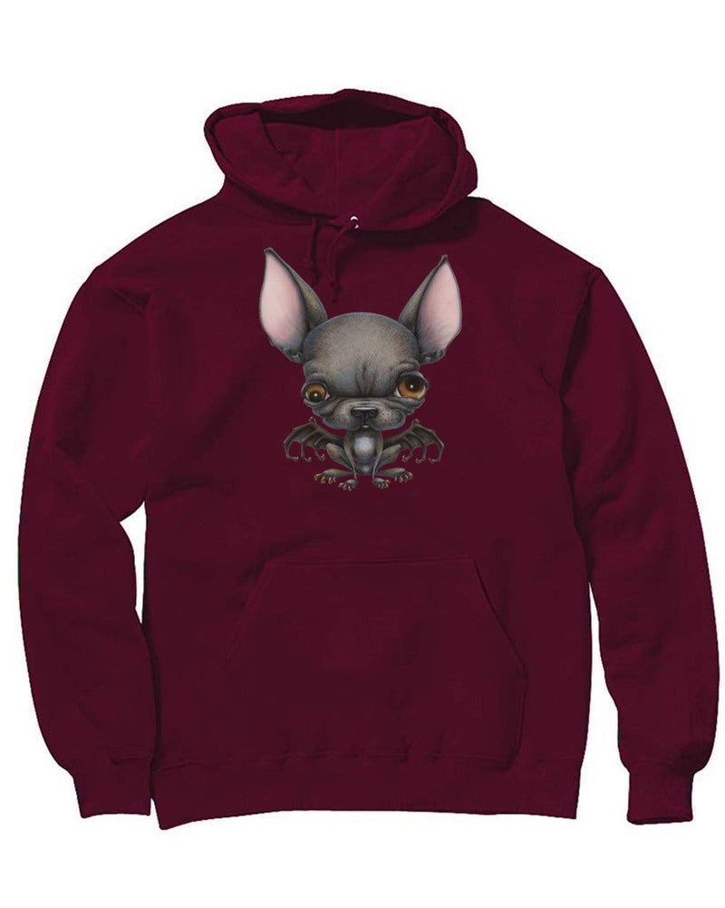 Load image into Gallery viewer, Unisex | French Batdog | Hoodie - Arm The Animals Clothing Co.
