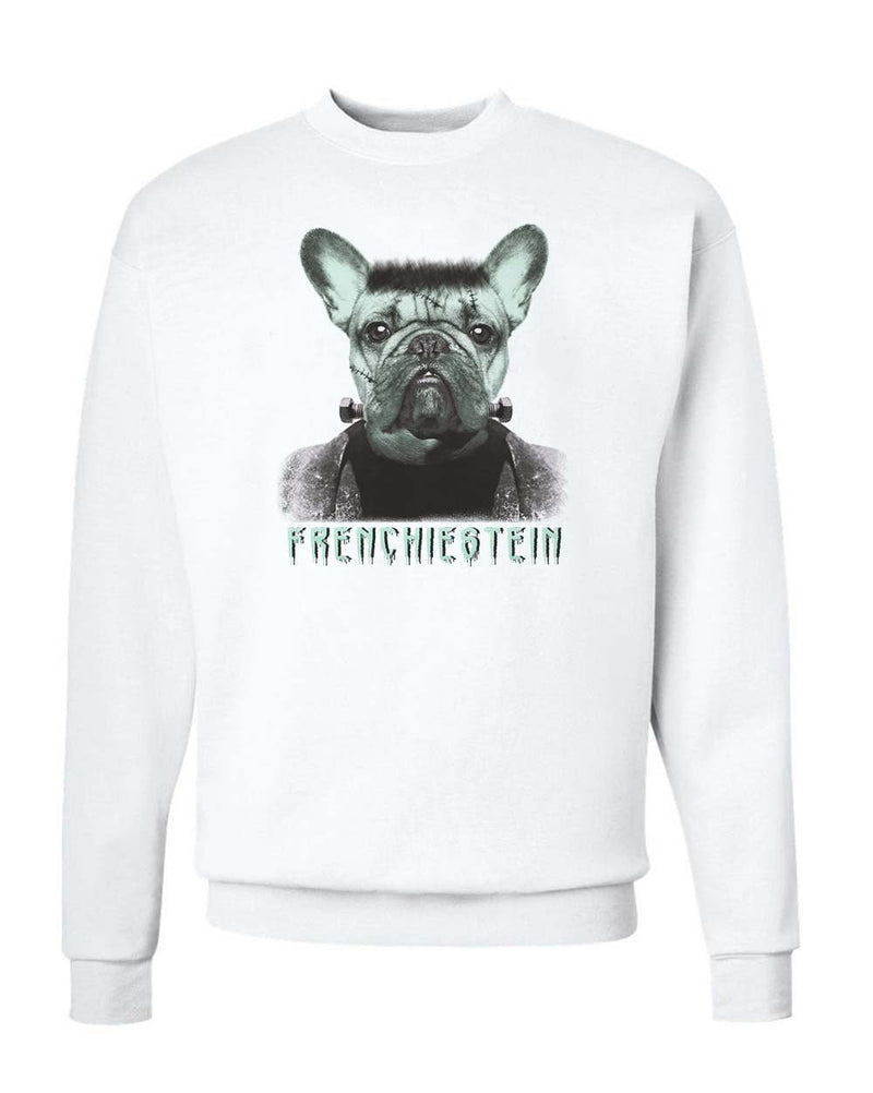 Load image into Gallery viewer, Unisex | Frenchiestein | Crewneck Sweatshirt - Arm The Animals Clothing LLC
