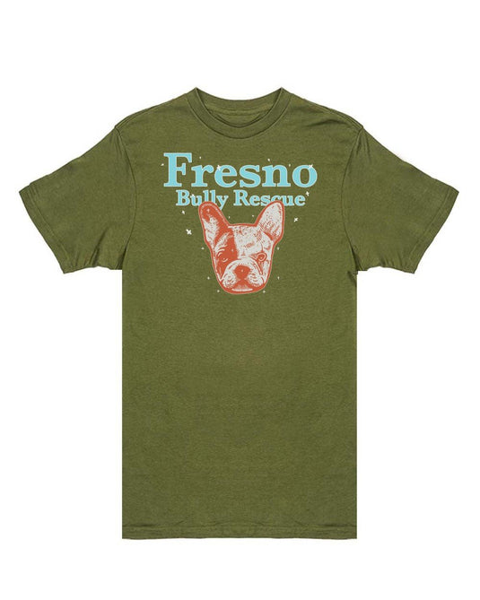 Unisex | Fresno Bully Rescue Frenchie Logo | Crew - Arm The Animals Clothing Co.