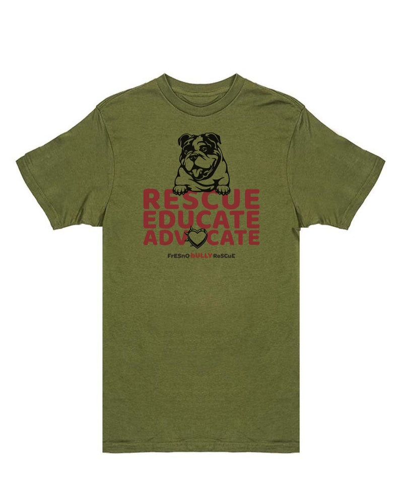 Load image into Gallery viewer, Unisex | Fresno Bully Rescue Logo | Crew - Arm The Animals Clothing Co.
