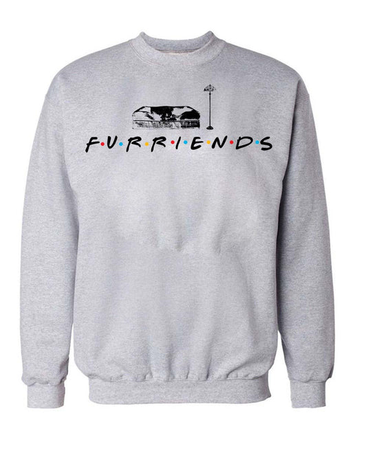 Unisex | Furriends | Crewneck Sweatshirt - Arm The Animals Clothing Co.