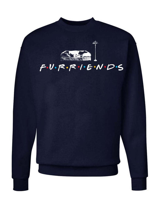 Unisex | Furriends | Crewneck Sweatshirt - Arm The Animals Clothing Co.