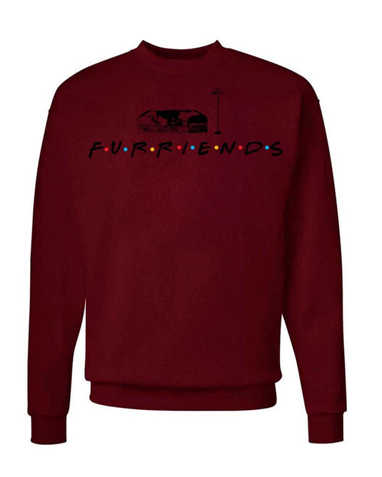 Unisex | Furriends | Crewneck Sweatshirt - Arm The Animals Clothing Co.