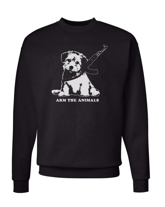 Unisex | G.I. Doge | Crewneck Sweatshirt - Arm The Animals Clothing Co.