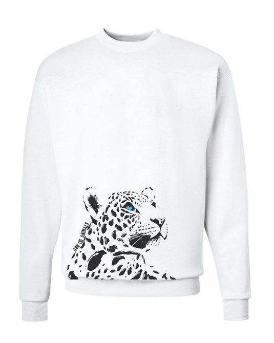 Unisex | Grenade Spotted Jagwar | Crewneck Sweatshirt - Arm The Animals Clothing Co.