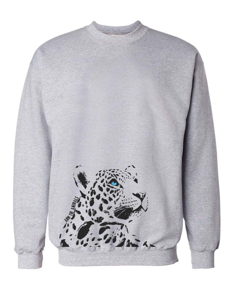 Load image into Gallery viewer, Unisex | Grenade Spotted Jagwar | Crewneck Sweatshirt - Arm The Animals Clothing Co.
