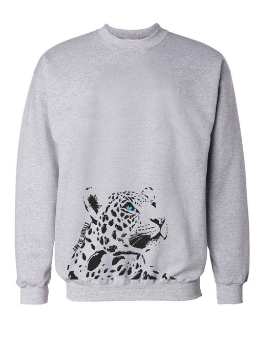 Unisex | Grenade Spotted Jagwar | Crewneck Sweatshirt - Arm The Animals Clothing Co.