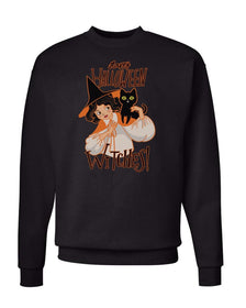 Unisex | Happy Halloween WITCHES | Crewneck Sweatshirt - Arm The Animals Clothing Co.