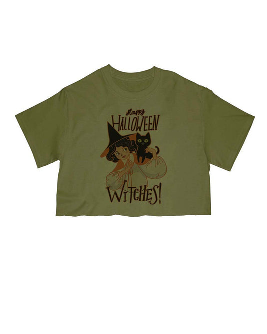 Unisex | Happy Halloween WITCHES | Cut Tee - Arm The Animals Clothing Co.