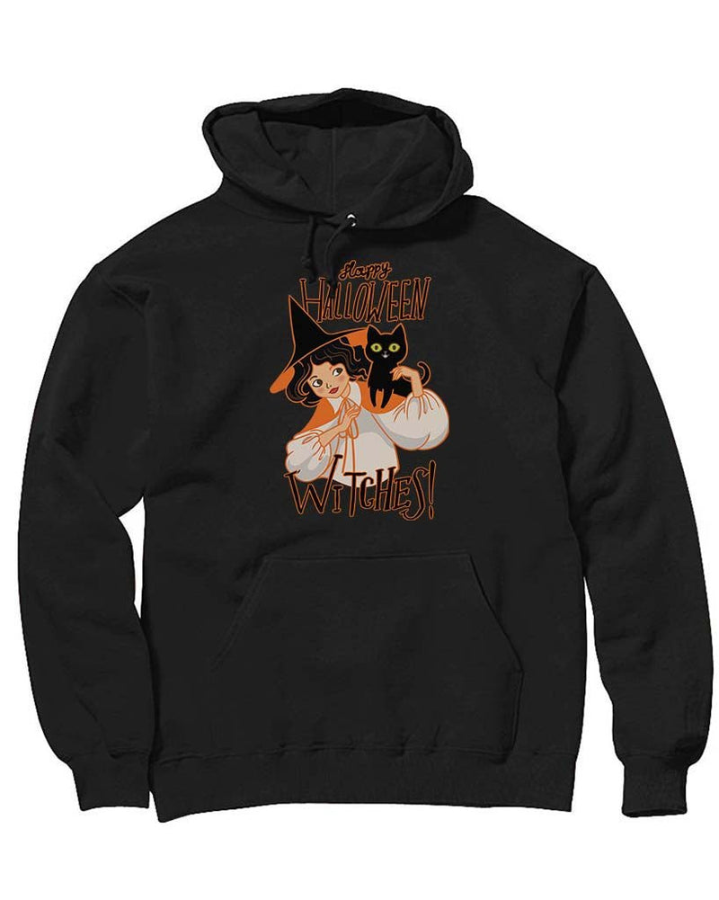 Load image into Gallery viewer, Unisex | Happy Halloween WITCHES | Hoodie - Arm The Animals Clothing Co.
