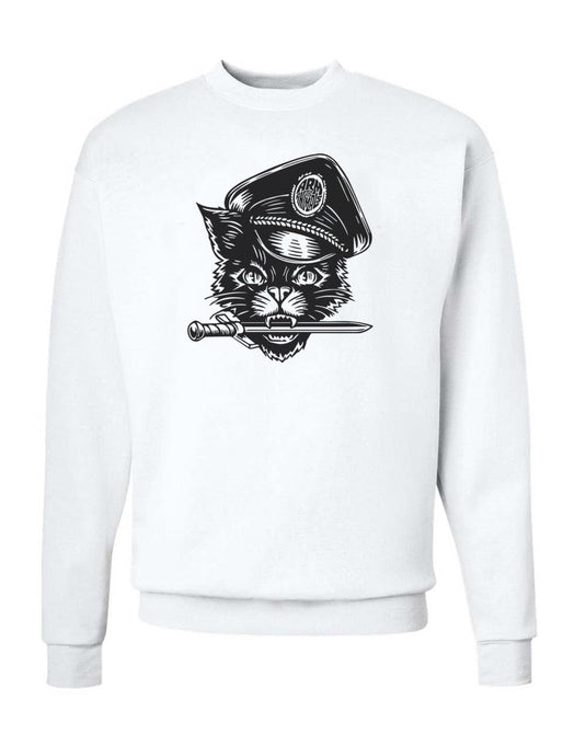 Unisex | Hell Cat | Crewneck Sweatshirt - Arm The Animals Clothing Co.