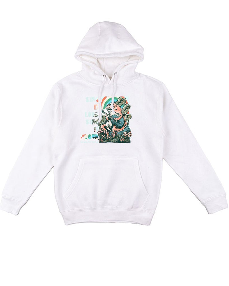 Load image into Gallery viewer, Unisex | Hopp’in with Pride | Hoodie - Arm The Animals Clothing Co.
