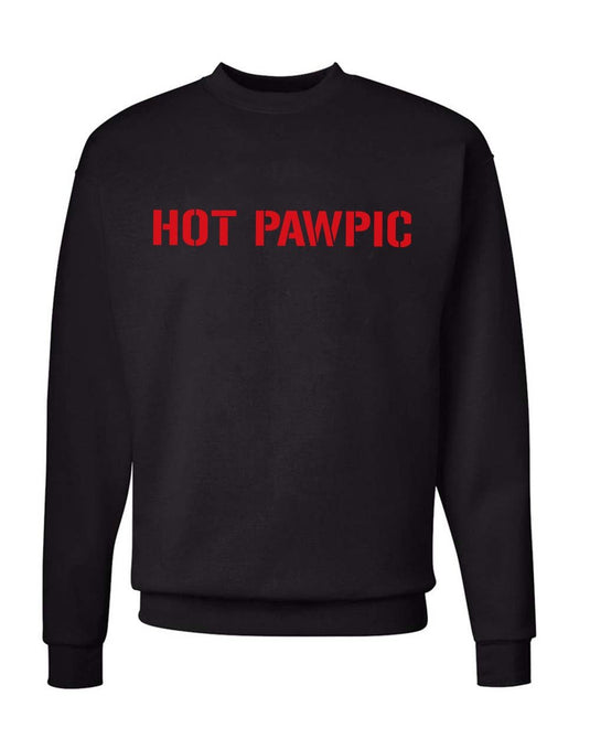 Unisex | Hot Pawpic | Crewneck Sweatshirt - Arm The Animals Clothing Co.