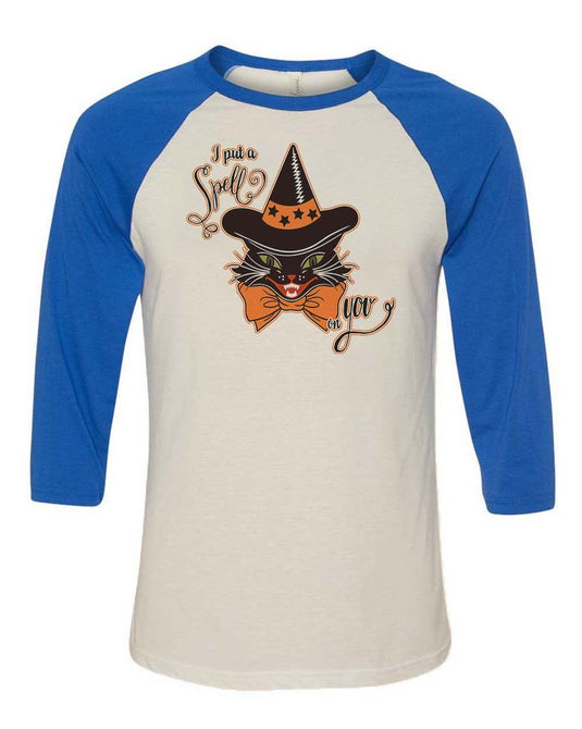 Unisex | I Put A Spell On You | 3/4 Sleeve Raglan - Arm The Animals Clothing Co.