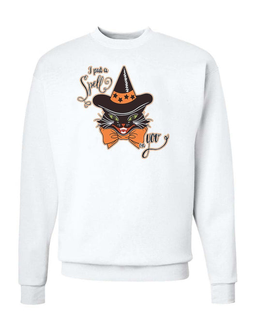 Unisex | I Put A Spell On You | Crewneck Sweatshirt - Arm The Animals Clothing Co.