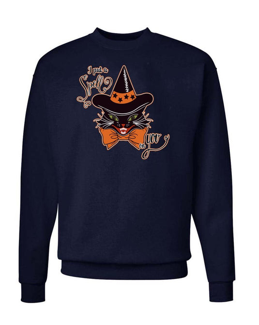 Unisex | I Put A Spell On You | Crewneck Sweatshirt - Arm The Animals Clothing Co.