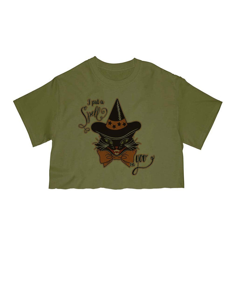 Load image into Gallery viewer, Unisex | I Put A Spell On You | Cut Tee - Arm The Animals Clothing Co.
