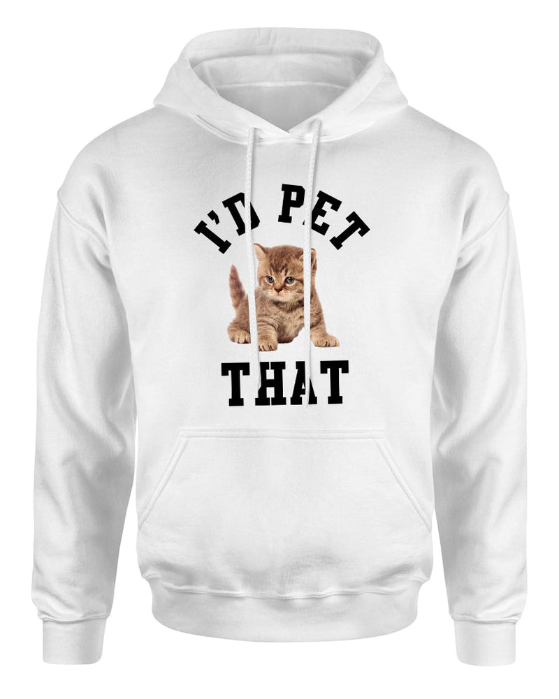 Load image into Gallery viewer, Unisex | I&#39;d Pet That | Hoodie - Arm The Animals Clothing Co.
