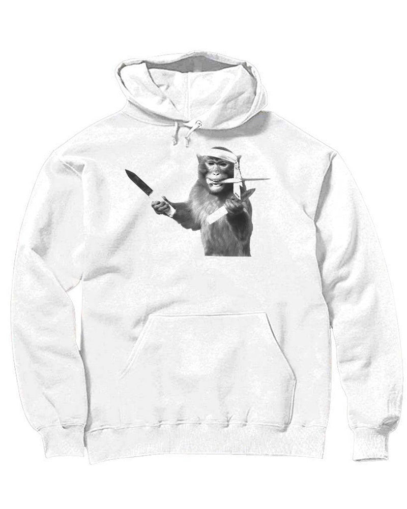Load image into Gallery viewer, Unisex | I&#39;m Gonna Come At You Like A Spider Monkey | Hoodie - Arm The Animals Clothing Co.
