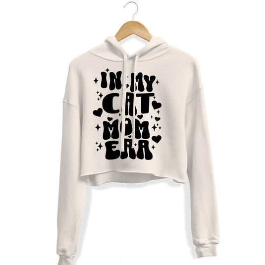 Unisex | In My Cat Era | Crop Hoodie - Arm The Animals Clothing LLC