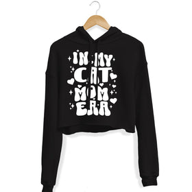 Unisex | In My Cat Era | Crop Hoodie - Arm The Animals Clothing LLC