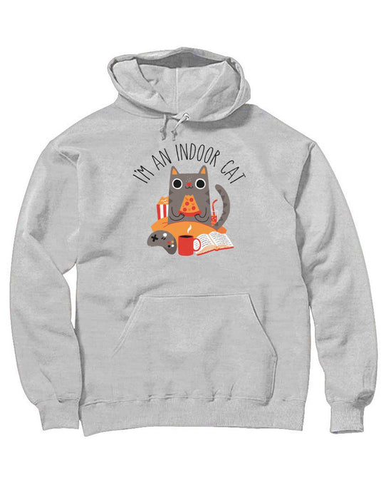 Unisex | Indoor Cat | Hoodie - Arm The Animals Clothing Co.