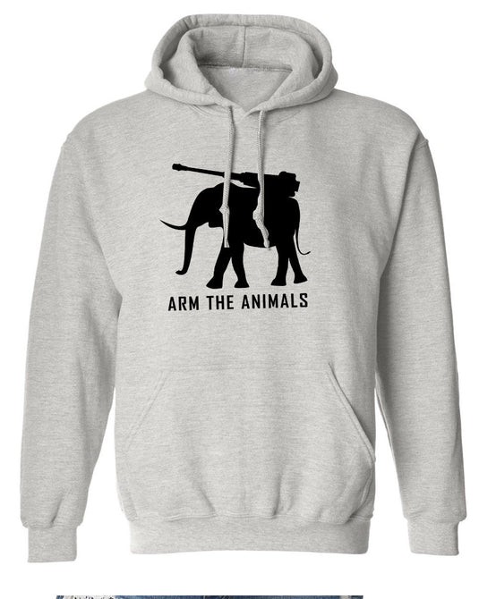 Unisex | Iron Tusk 1.0 | Hoodie - Arm The Animals Clothing Co.