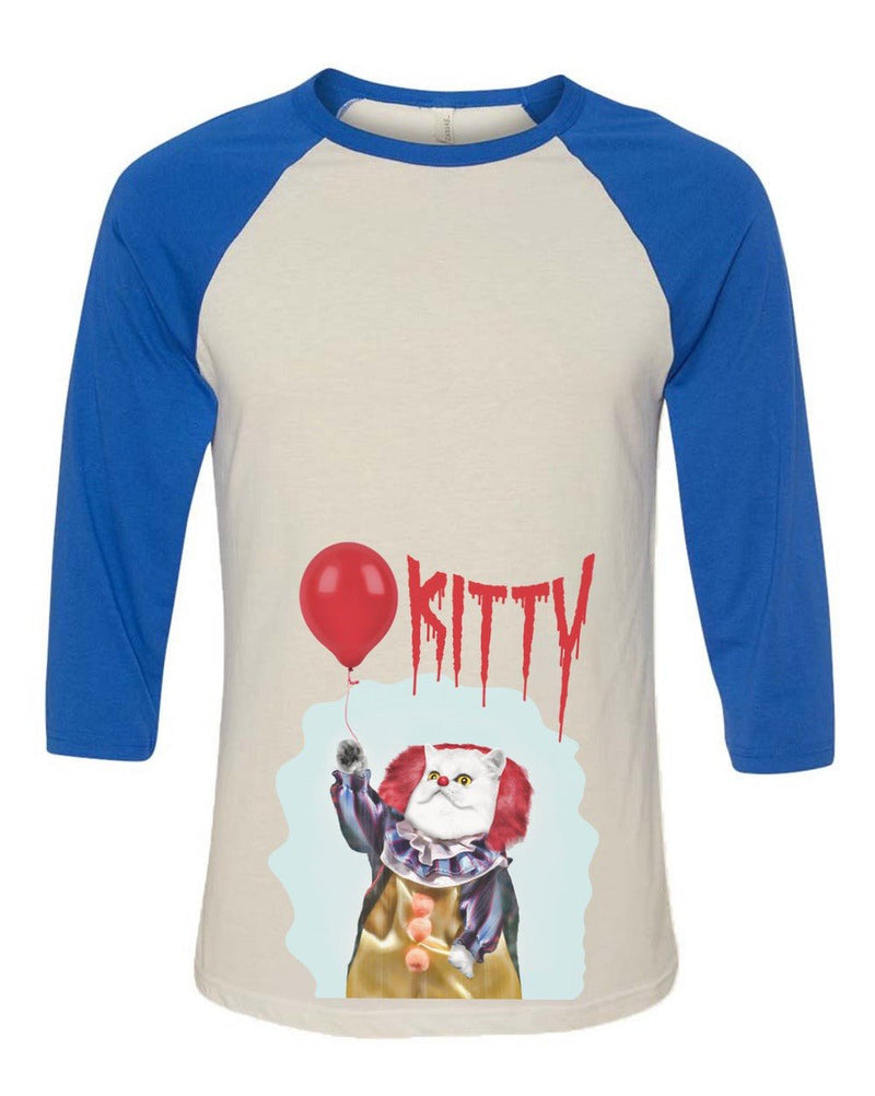 Load image into Gallery viewer, Unisex | k-IT-ty | 3/4 Sleeve Raglan - Arm The Animals Clothing Co.
