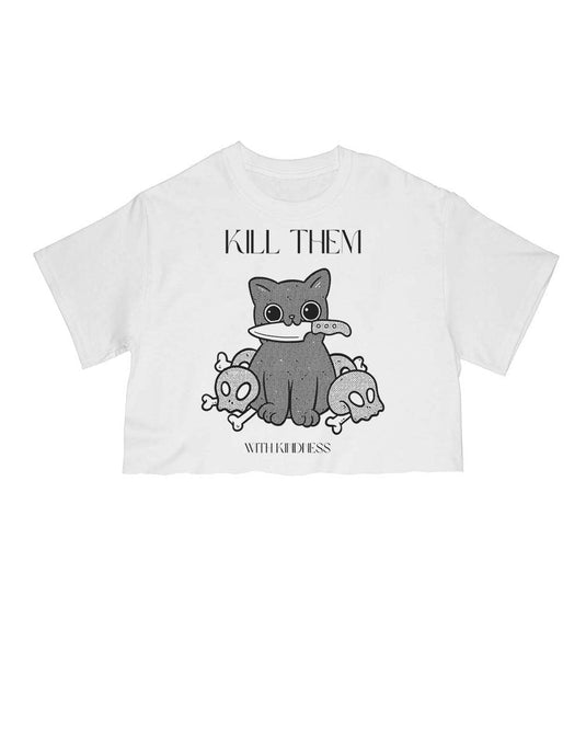 Unisex | Kill Them, With Kindness | Cut Tee - Arm The Animals Clothing Co.