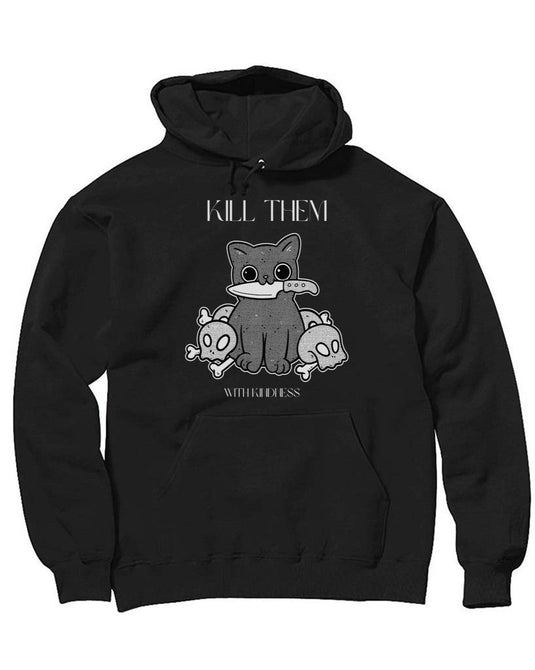 Unisex | Kill Them, With Kindness | Hoodie - Arm The Animals Clothing Co.