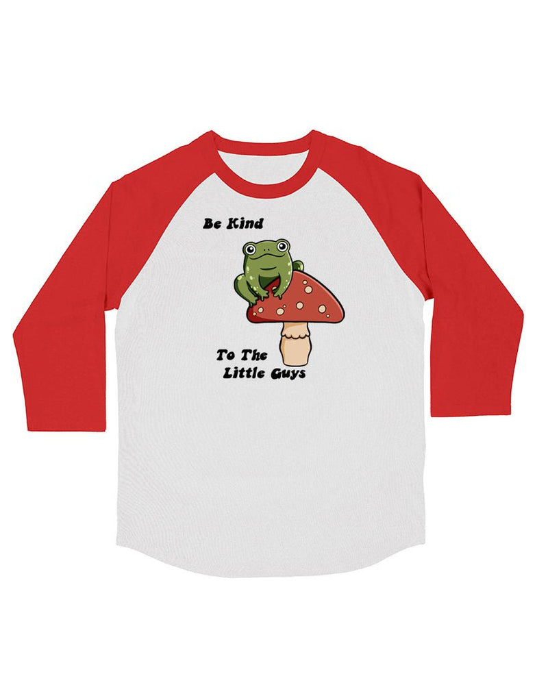 Load image into Gallery viewer, Unisex | Little Guys | 3/4 Sleeve Raglan - Arm The Animals Clothing Co.
