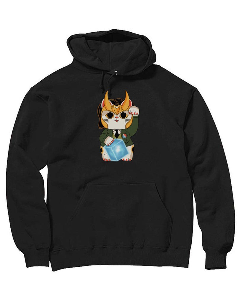 Load image into Gallery viewer, Unisex | Loki Cat | Hoodie - Arm The Animals Clothing Co.
