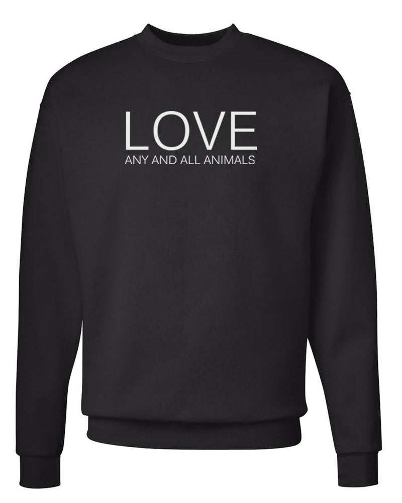 Load image into Gallery viewer, Unisex | LOVE | Crewneck Sweatshirt - Arm The Animals Clothing Co.
